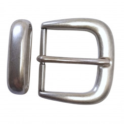 Schnalle mit Schlaufe Altsilber