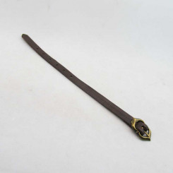 Schnallenriemen Spätmittelalter Braun | Messingfarben