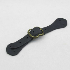 Schnallensatz 17/160 "HoMi" Schwarz | Messing