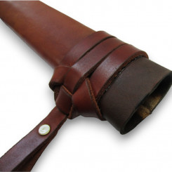 Schwertscheide braun ohne Muster 