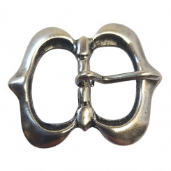 Schnalle Robin Altsilber