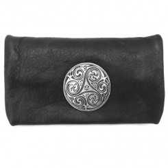 Tabaktasche mit Druckknopfverschluss 