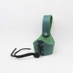 Geschnürter Hornhalter L, Grün 