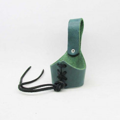 Geschnürter Hornhalter M, Grün 