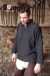 Hemd Tristan, Schwarz S