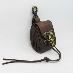 Gürteltasche "K & N" Braun / Braun 