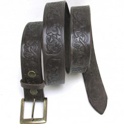 Wechselgürtel 4 cm "Oseberg" Braun 