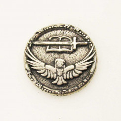 Zierniete Drachenfest Graues Lager 40 mm Alteisen