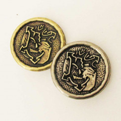 Zierniete Drachenfest Lager d. Wandels 40 mm 