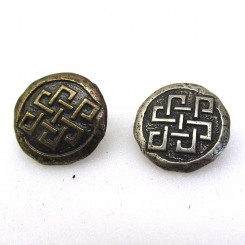 Zierniete "keltischer Knoten eckig" 