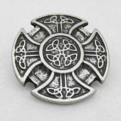 Zierniete "Kreuz der Kelten" Altnickel