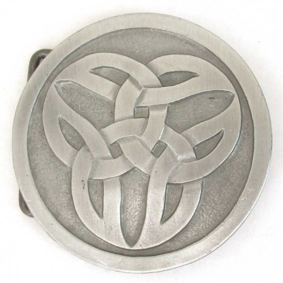 Buckle "Kreisknoten" Altnickel