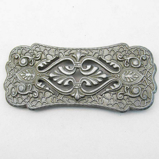 Buckle "Ornament III" Altnickel