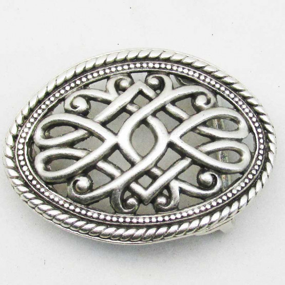 Buckle "Victorian" Altnickel