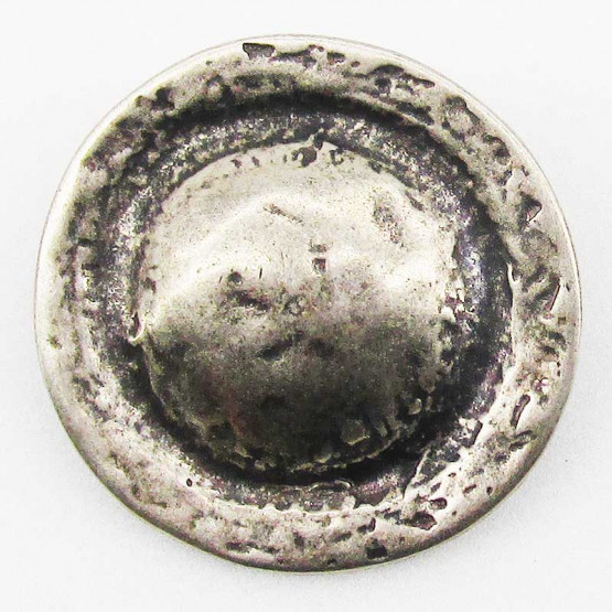 Zierniete "Buckel L" Altnickel