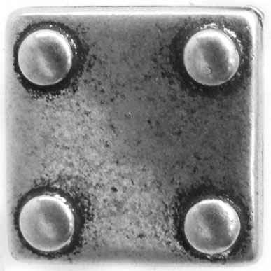 Zierniete "Kleinbeschlag" Altnickel