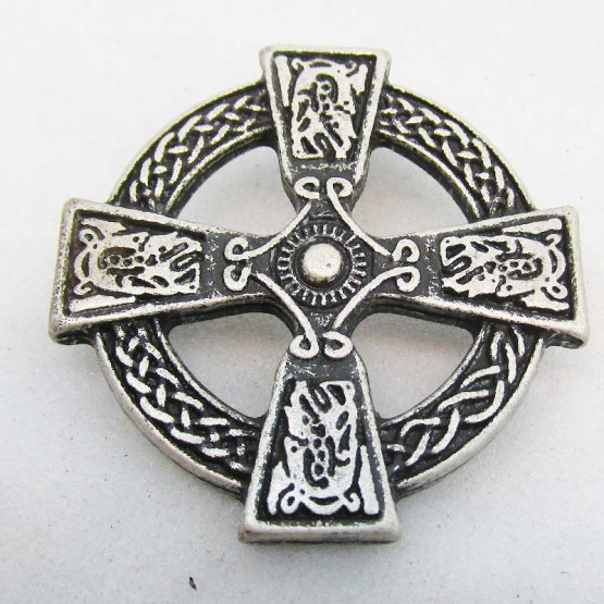 Zierniete "Celtic Cross" Altnickel