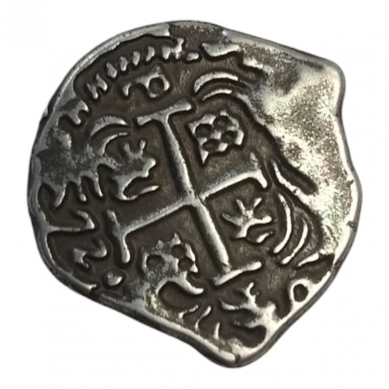 Spanische Escudos Altsilberoptik 