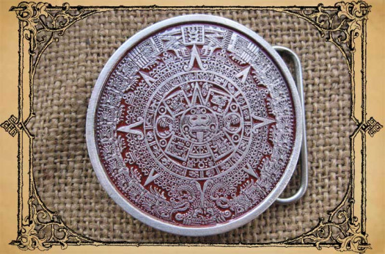 Buckle "Aztekenkalender" 