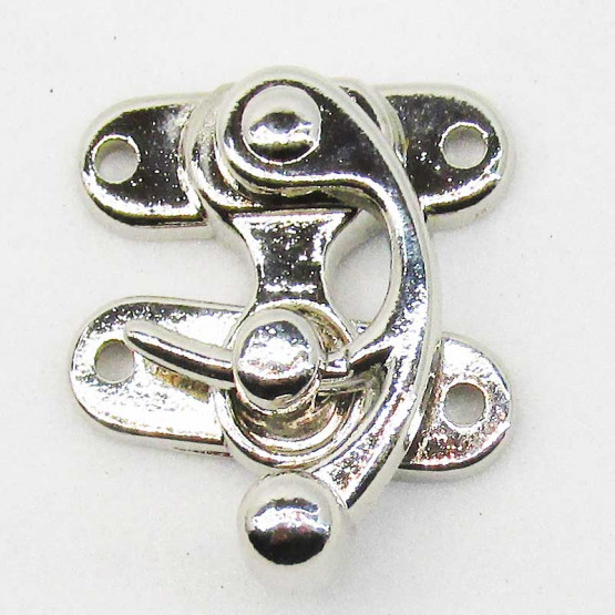 Hakenschliesse, groß Nickel