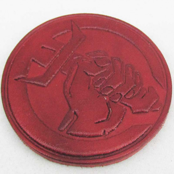 Kühlschrank-Magnet "Rotes Lager" Rot 