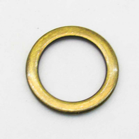 O - Ring  Durchmesser 55 mm Altmessing