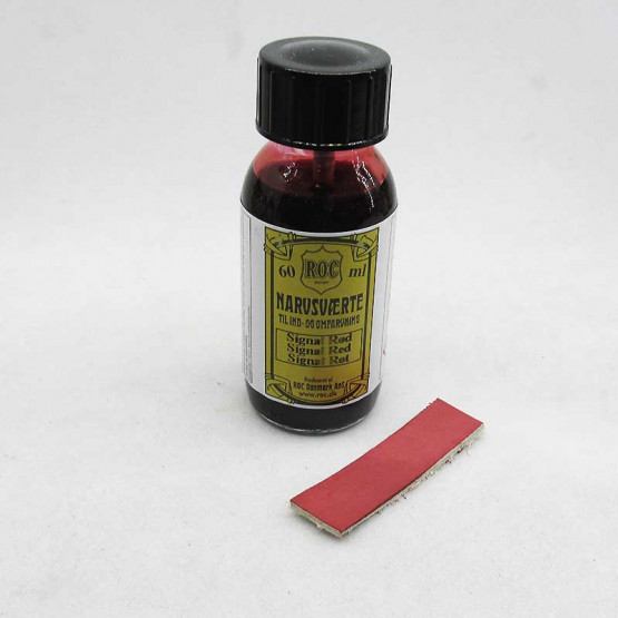 ROC Lederfarbe 60ml Signalrot