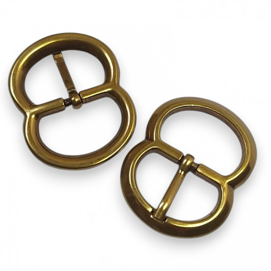 Schnalle HoMi 20 mm Messing