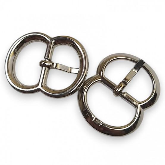 Schnalle HoMi 20 mm Nickel