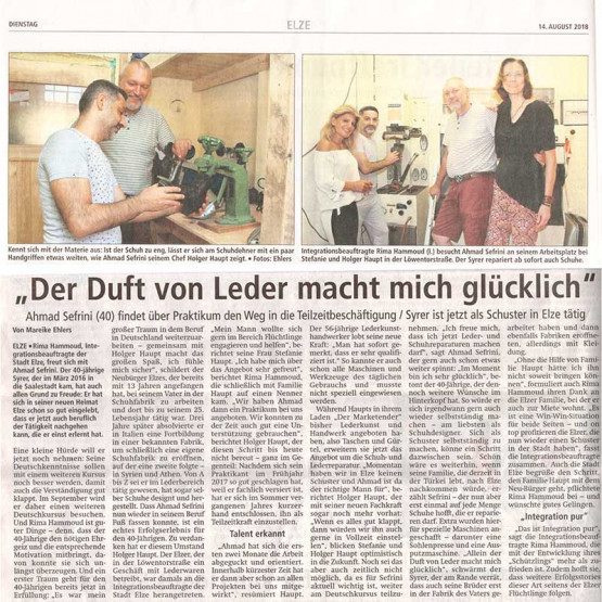 Zeitungsbericht 2 